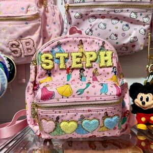 Stoney Clover Lane Pink Princess Backpack